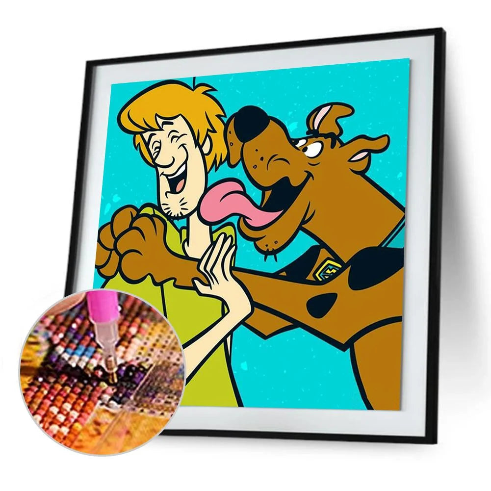 Shaggy and Scooby Dog| Diamond Painting