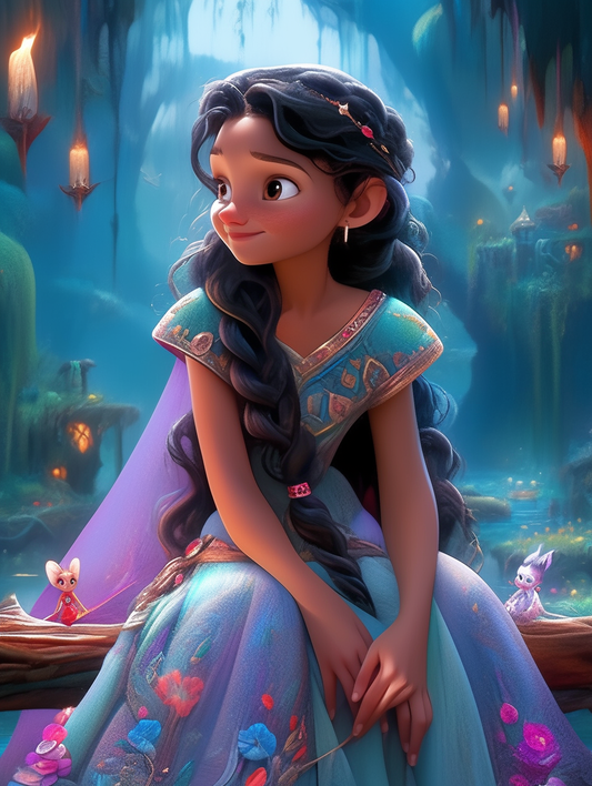 Beautiful Princess | Diamond Painting