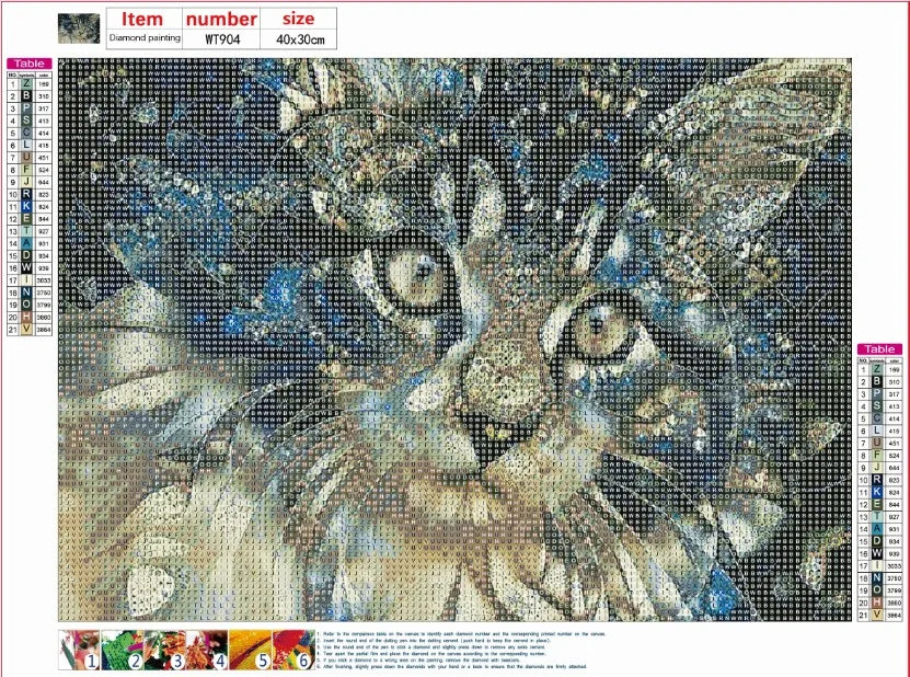 Cat | Diamond Painting