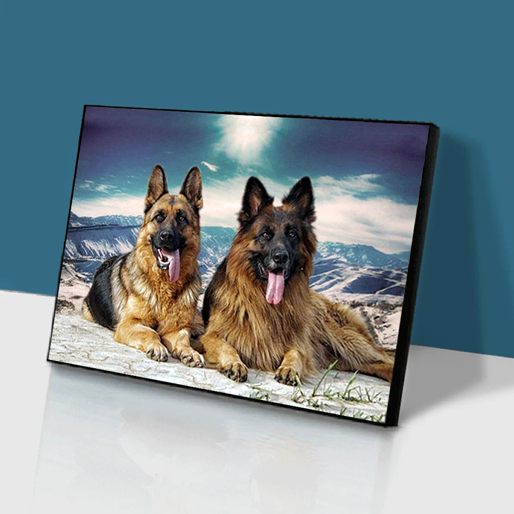 Mountain Dog German Shepherd | Diamond Painting