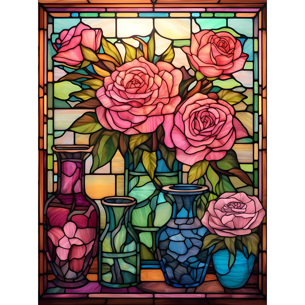 Flower In The Vase | Diamond Painting