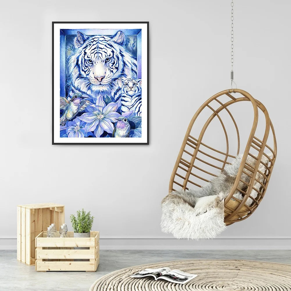 White Tiger | Diamond Painting