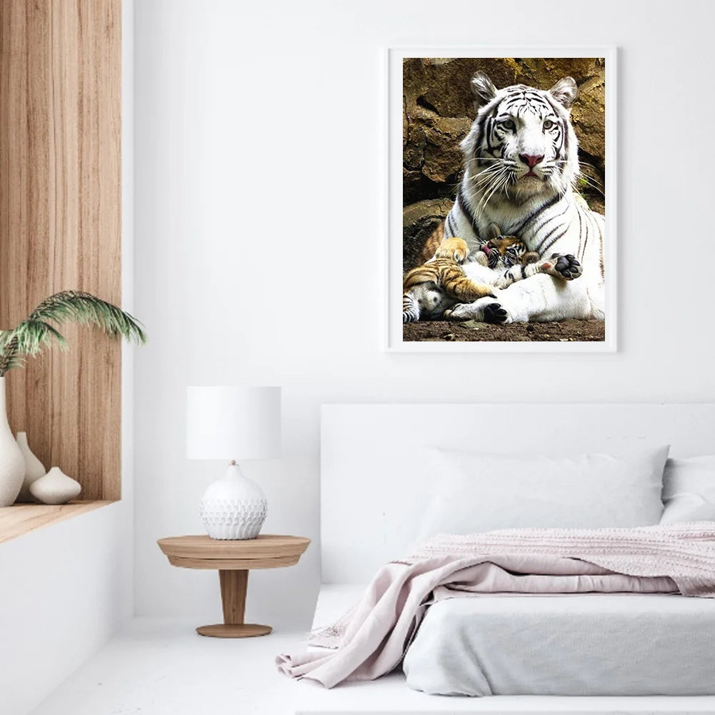 White Tiger | Diamond Painting