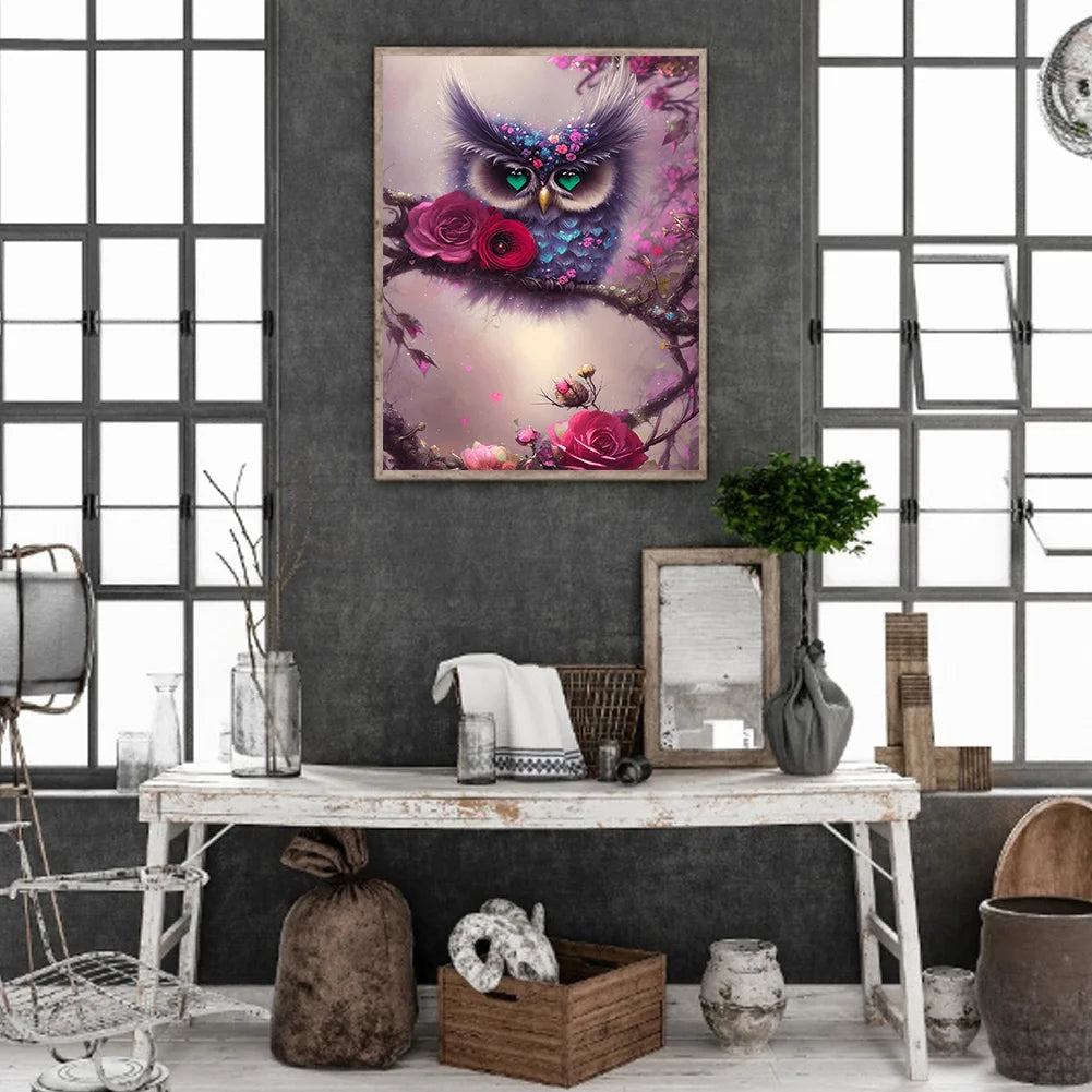 Owl | Diamond Painting