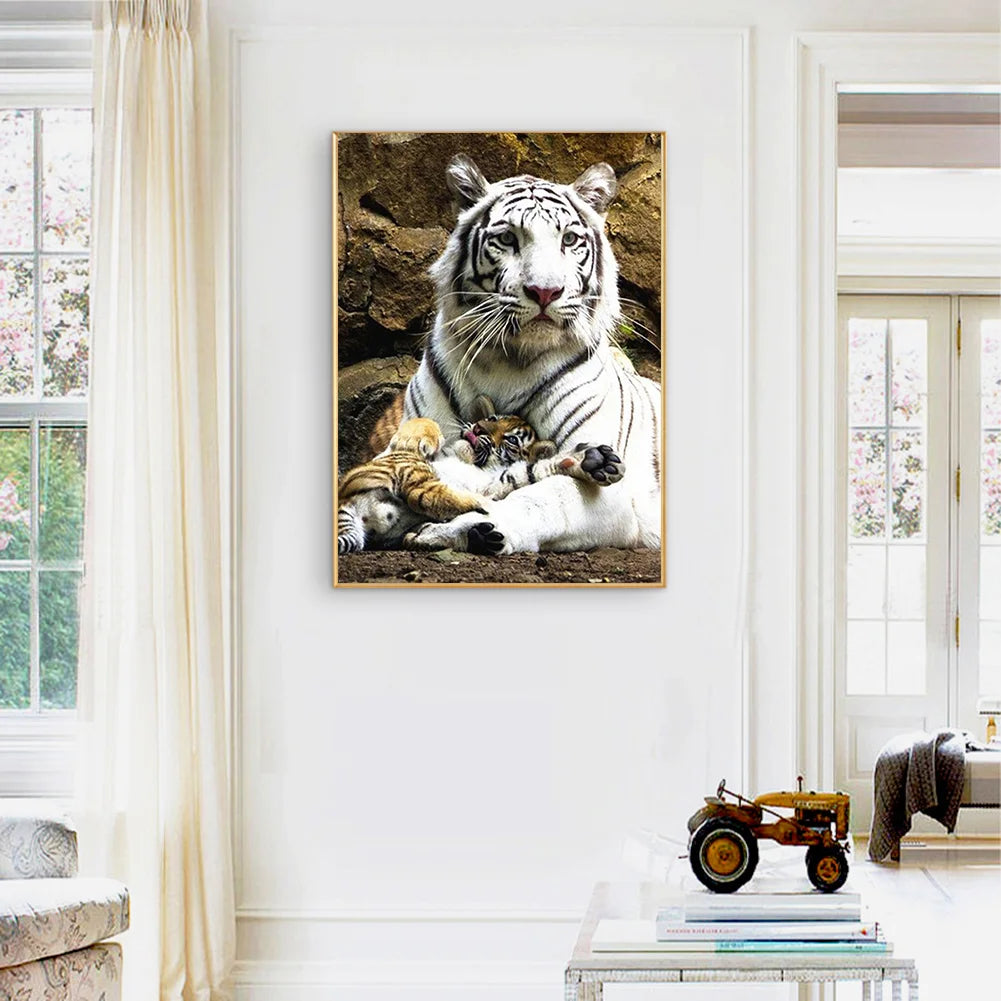 White Tiger | Diamond Painting