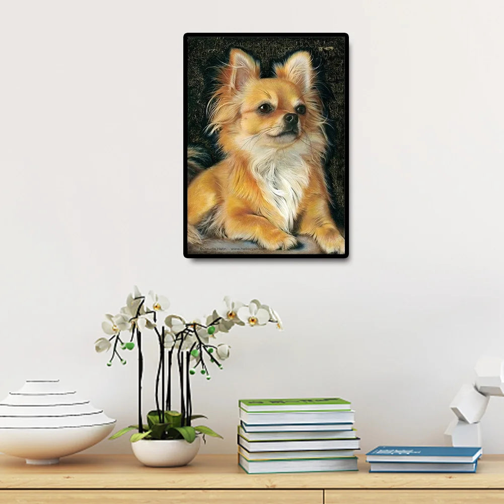 Sad Dog Chihuahua | Diamond Painting