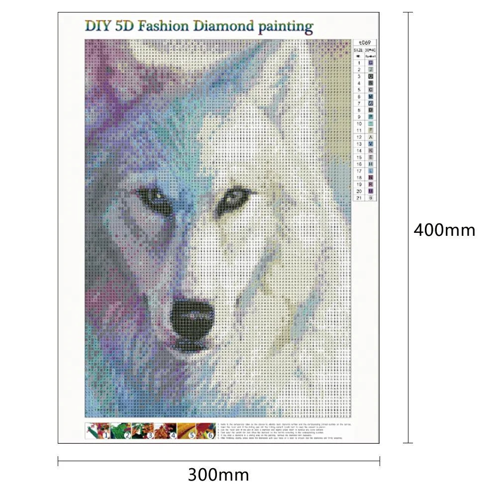 Animal Wolf | Diamond Painting