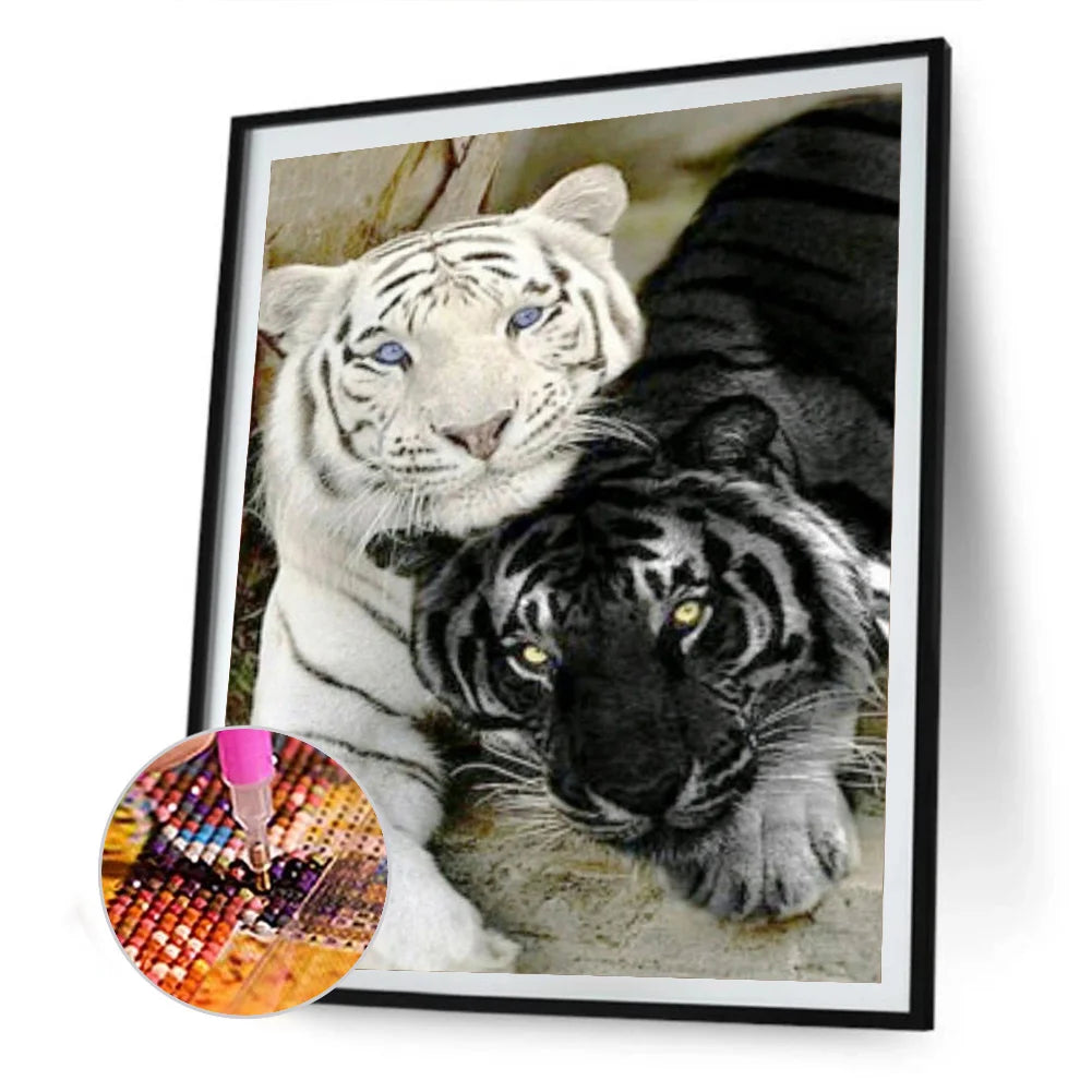 White Tiger | Diamond Painting