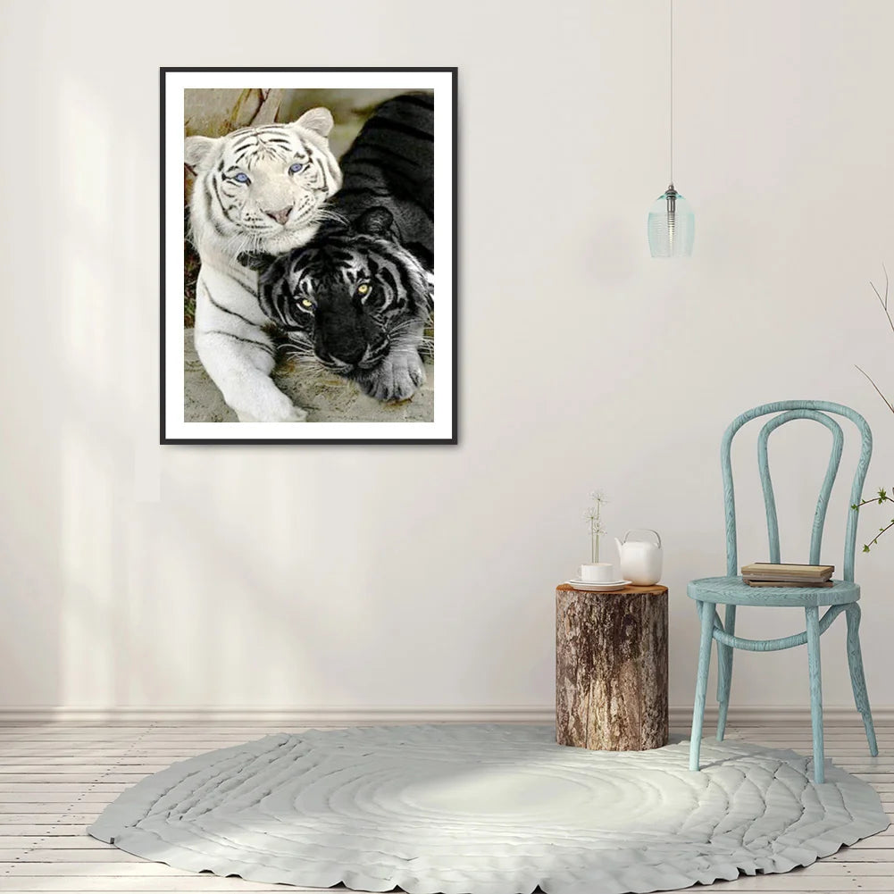 White Tiger | Diamond Painting