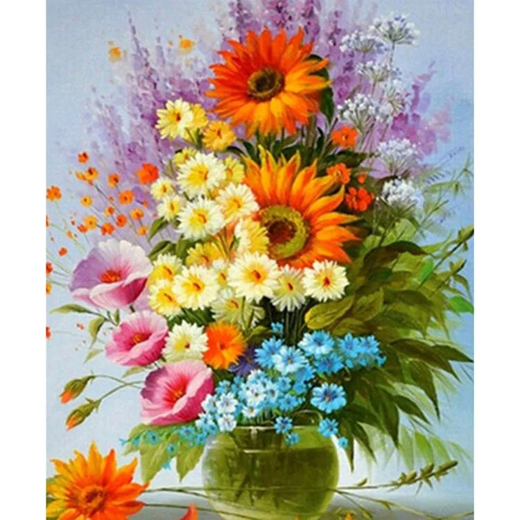 Beautiful Flower | Diamond Painting