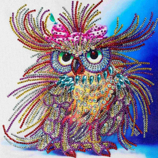 Owl | Special Shaped Diamond Painting