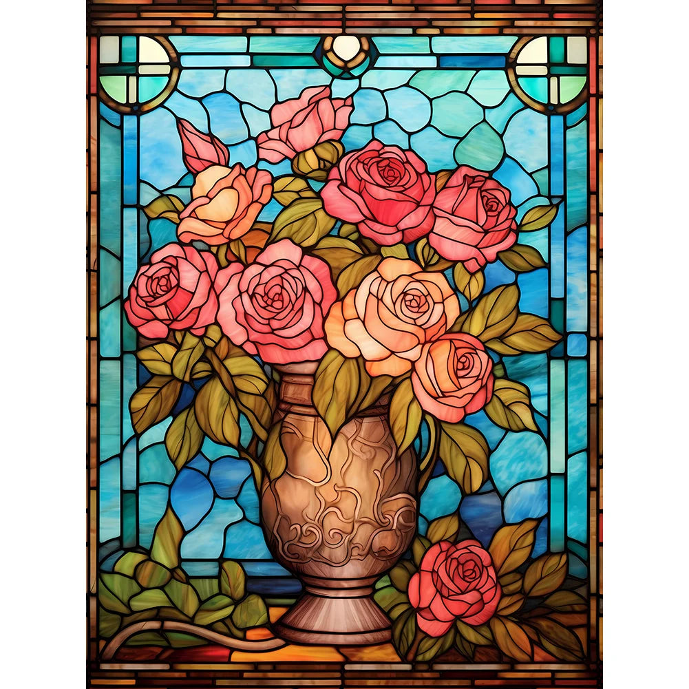 Flower In The Vase | Diamond Painting