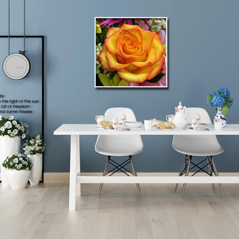 Yellow Flower | Diamond Painting