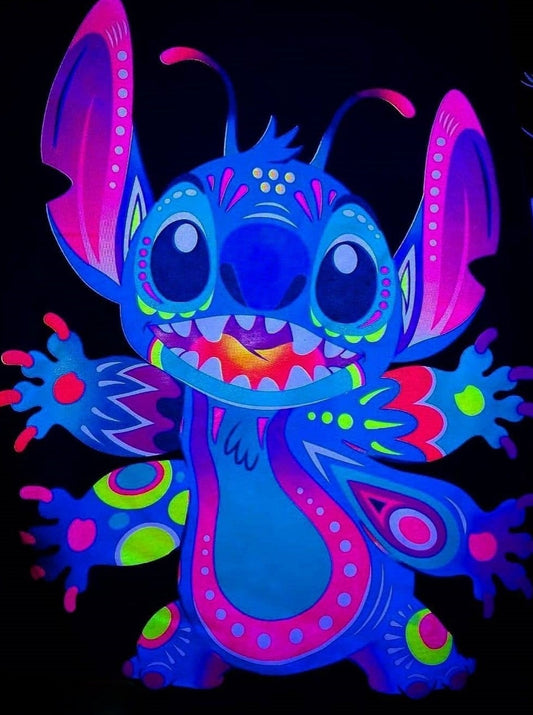 Alien Dog Stitch | Diamond Painting