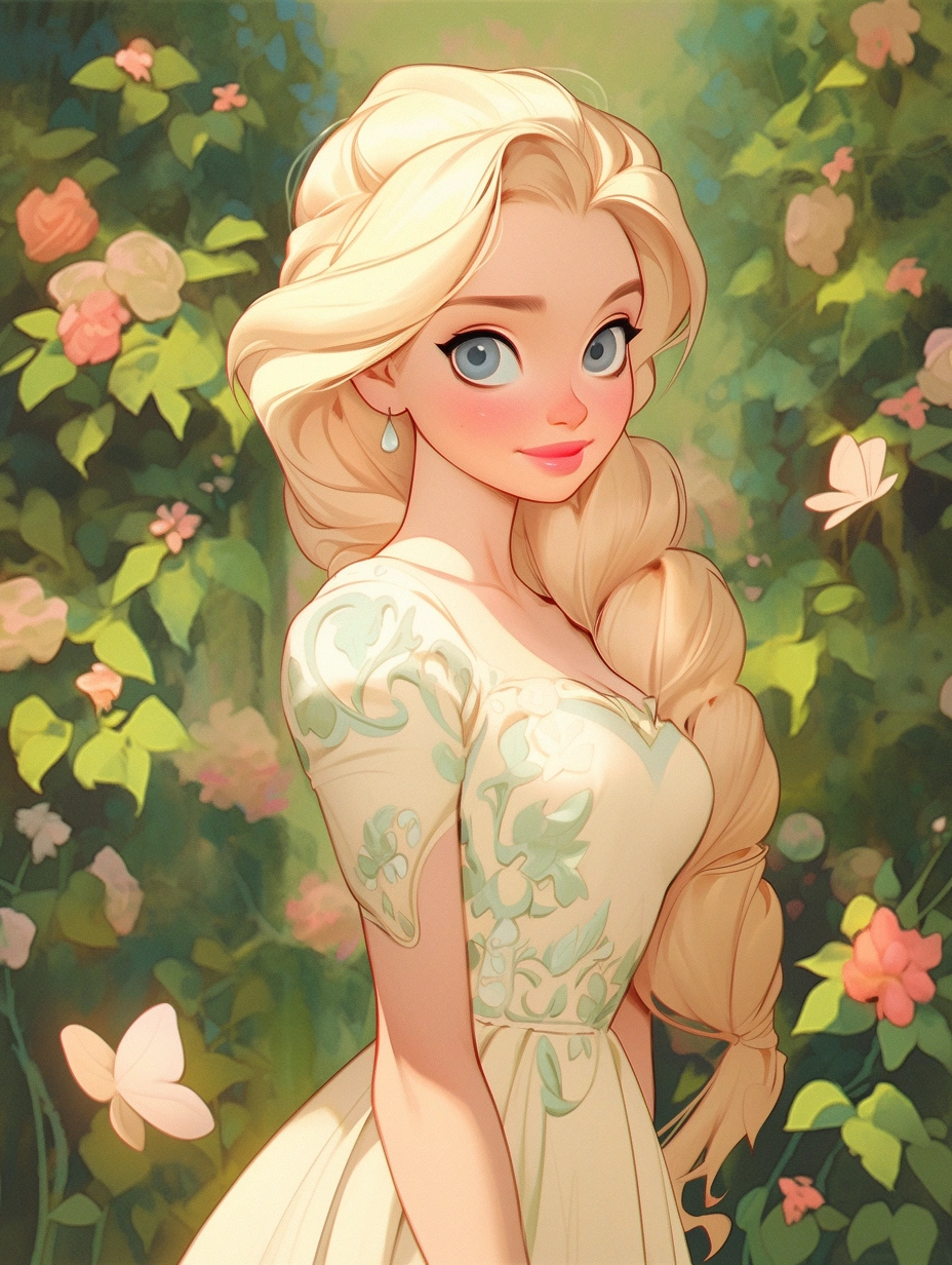 Beautiful Princess | Diamond Painting