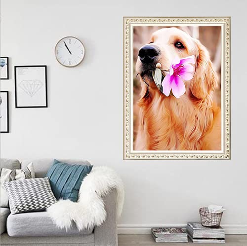 Dog Golden Retriever | Diamond Painting