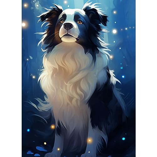 Dog Border Collie | Diamond Painting