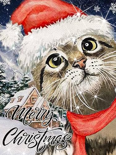 Cat Christmas | Diamond Painting