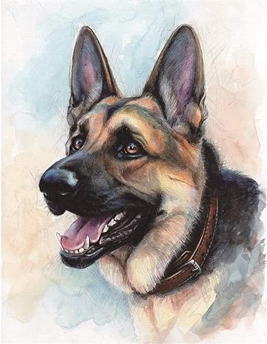 Dog German Shepherd | Diamond Painting