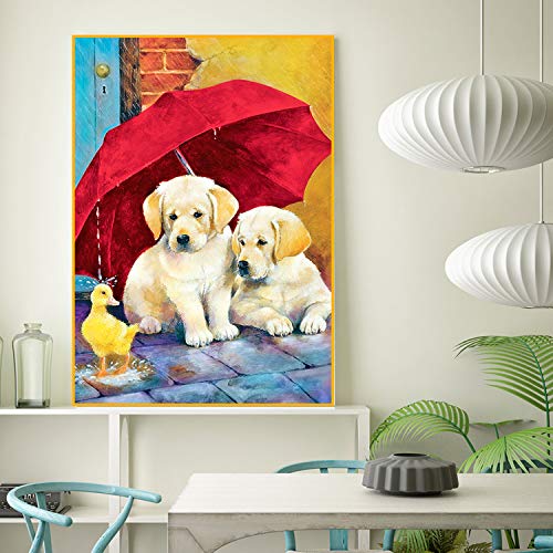 Yellow Dog Labrador | Diamond Painting