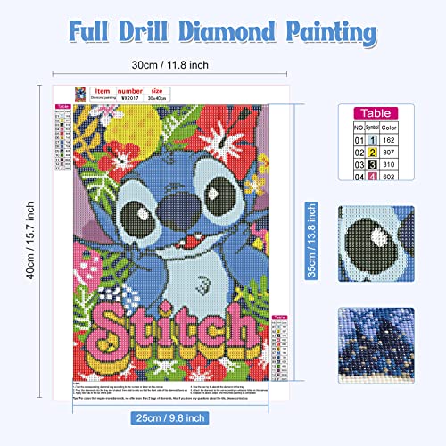 Stitch Is Feeling Happy | Diamond Painting