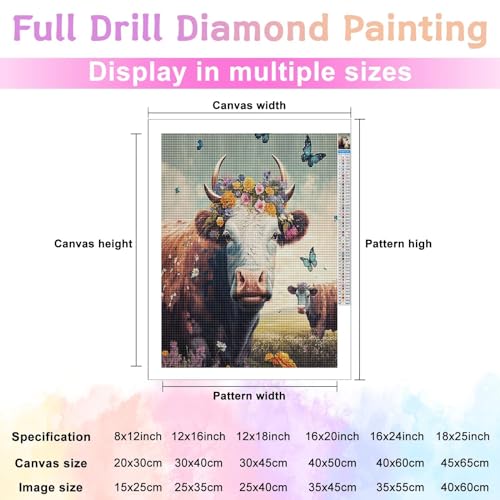 Cow | Diamond Painting