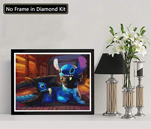 Stitch Is Playing With Friend | Diamond Painting