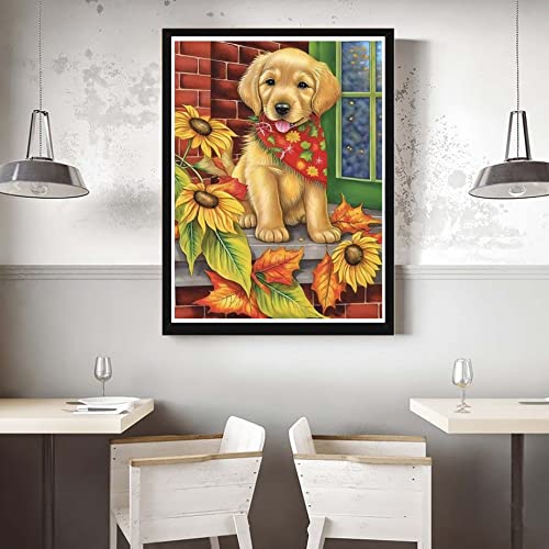 Yellow Labrador Dog | Diamond Painting