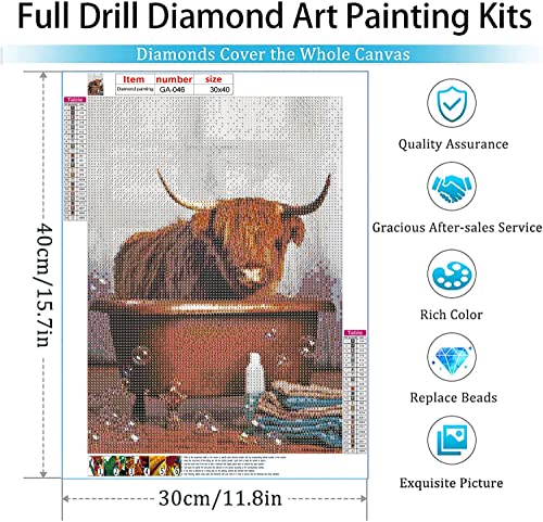 Bath Cow | Diamond Painting