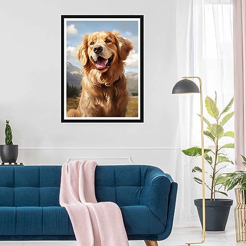 Golden Retriever Dog | Diamond Painting