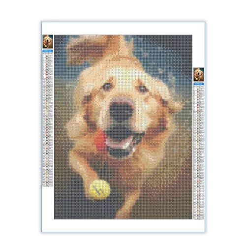 Golden Retriever Dog | Diamond Painting