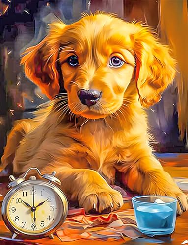 Dog Golden Retriever | Diamond Painting