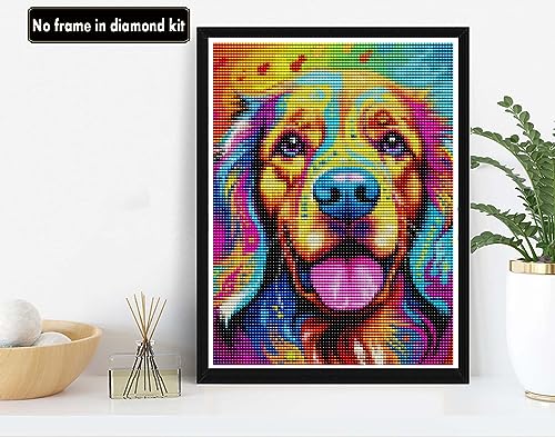 Dog Golden Retriever | Diamond Painting