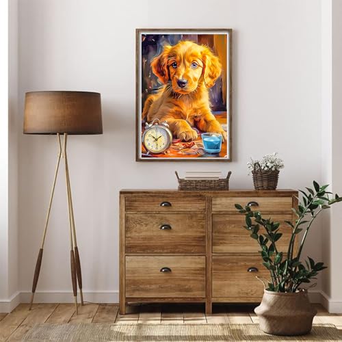 Dog Golden Retriever | Diamond Painting