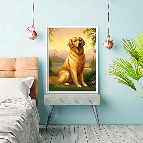 Golden Retriever Dog | Diamond Painting