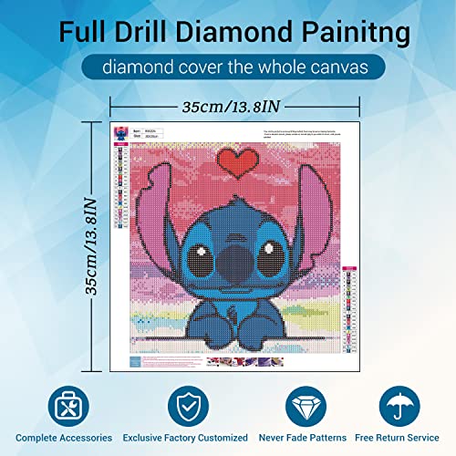 Stitch Fell In Love With | Diamond Painting