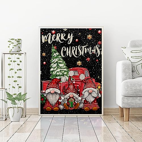 Car Gnome Christmas | Diamond Painting