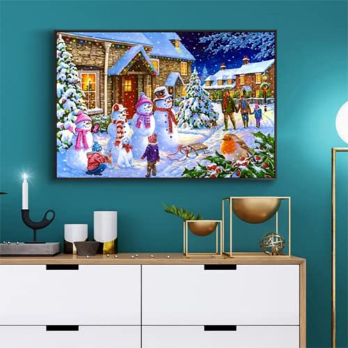 Snowman Christmas | Diamond Painting