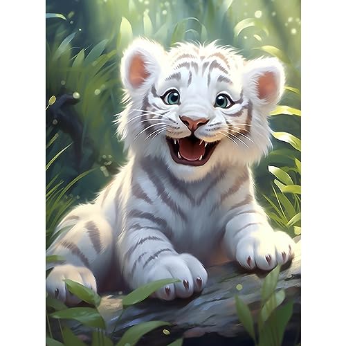 White Tiger | Diamond Painting