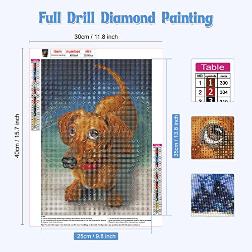 Dog Dachshund | Diamond Painting