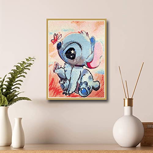 Stitch Kisses A Butterfly | Diamond Painting