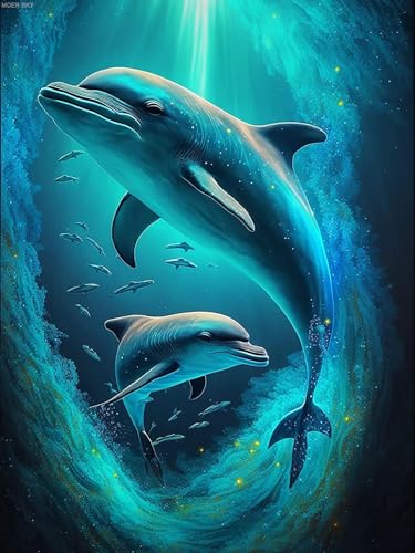 Dolphin | Diamond Painting