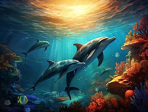 Dolphin | Diamond Painting