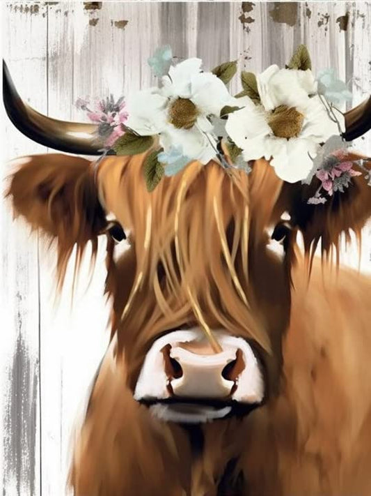 Highland Cow | Diamond Painting