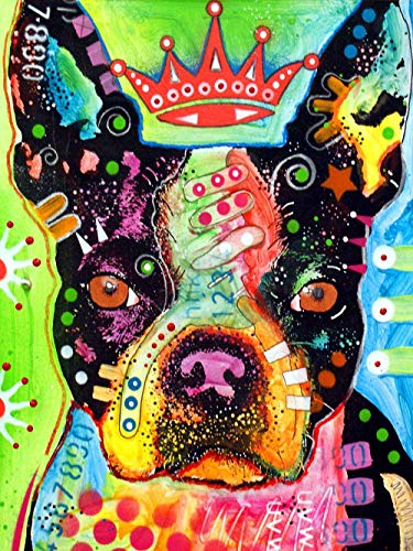 Dog Boston Terrier | Diamond Painting