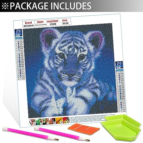 White Tiger | Diamond Painting