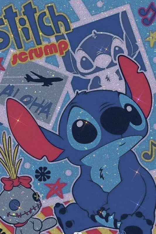 Stitch Was Curious | Diamond Painting