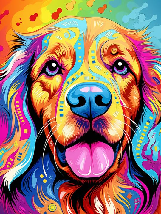 Dog Golden Retriever | Diamond Painting