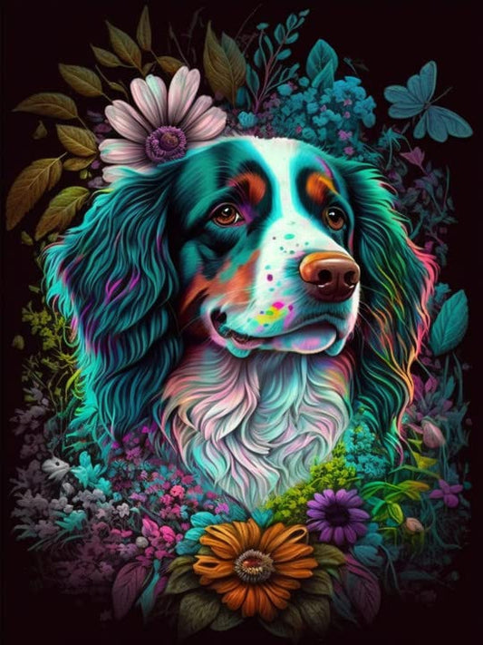 Dog Cavalier King Charles Spaniel | Diamond Painting