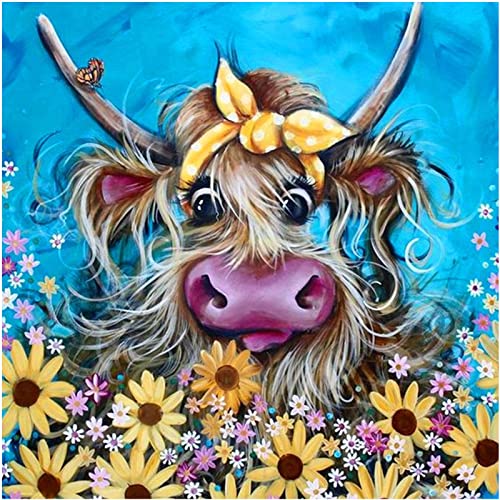 Highland Cow | Diamond Painting